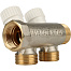 STOUT Коллектор распределительный 3/4", 2 отвода 3/4"ЕК SMB 6851 343402