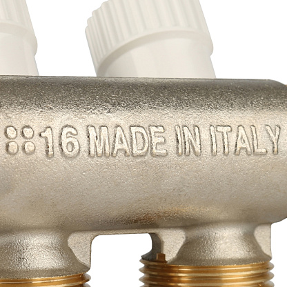 STOUT Коллектор распределительный 3/4", 2 отвода 3/4"ЕК SMB 6851 343402