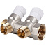 STOUT Коллектор распределительный 3/4", 2 отвода 1/2" SMB 6851 341202
