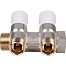 STOUT Коллектор распределительный 3/4", 2 отвода 1/2" SMB 6851 341202