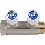 STOUT Коллектор распределительный 3/4", 2 отвода 1/2" SMB 6851 341202