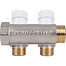 STOUT Коллектор распределительный 3/4", 2 отвода 1/2" SMB 6851 341202