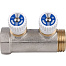 STOUT Коллектор распределительный 1", 2 отвода 1/2" SMB 6851 011202