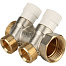 STOUT Коллектор распределительный 1", 2 отвода 3/4"ЕК SMB 6851 013402