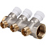 STOUT Коллектор распределительный 1", 3 отвода 3/4"ЕК SMB 6851 013403