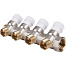 STOUT Коллектор распределительный 3/4", 4 отвода 1/2" SMB 6851 341204
