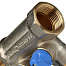 STOUT Коллектор с шаровыми кранами 3/4", 2 отвода 1/2" SMB 6201 341202