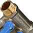 STOUT Коллектор с шаровыми кранами 1", 2 отвода 1/2" SMB 6201 011202