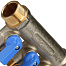 STOUT Коллектор с шаровыми кранами 3/4", 3 отвода 1/2" SMB 6201 341203