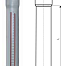 Ostendorf 50  х  2000  Труба раструбная HTEM (серая) 112060
