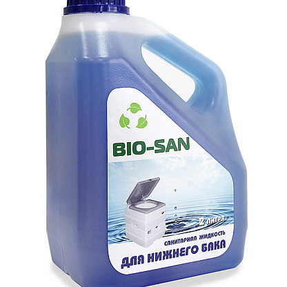 Bio-San Санитарная жидкость для нижнего бака биотуалета 2л
