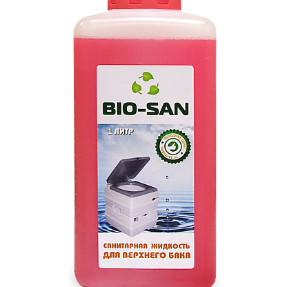 Bio-San Санитарная жидкость для верхнего бака биотуалета 1л