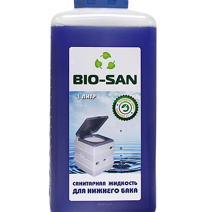 Bio-San Санитарная жидкость для нижнего бака биотуалета 1л