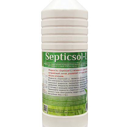 Septicsol-L Санитарная жидкость для нижнего бака биотуалета 1л