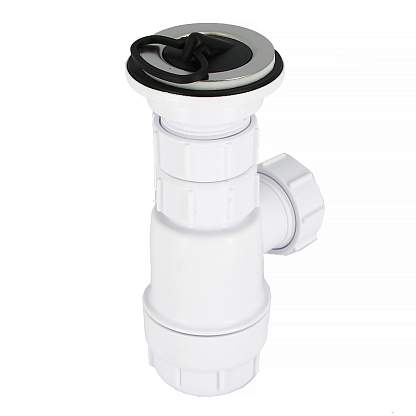 McAlpine Сифон бутылочный (1 1/2''х40мм) с выпуском MRSK2