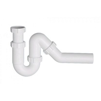 McAlpine Сифон трубный P/S-образный (1 1/2"х40мм)  MRSK12-50