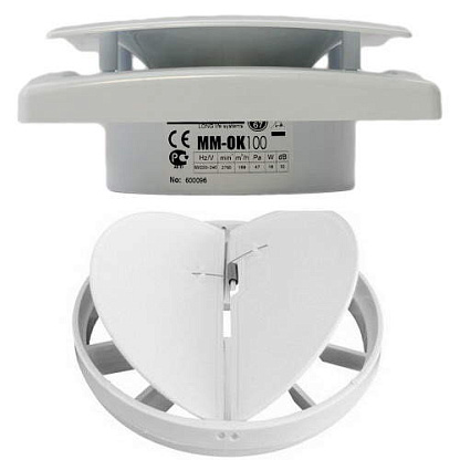 MMotors JSC MM-ОК 100/169 Бытовой вентилятор (сверхтонкий/квадратный)(2843)