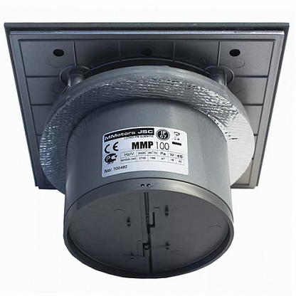 MMotors JSC MM-Р-06 Бытовой вентилятор (сверхмощный,квадрат стекло, черный с золот.)(1931)