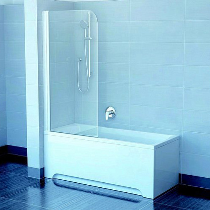 Ravak Pivot PVS1-80 шторка для ванны, сатин (79840U00Z1)