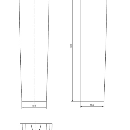 Пьедестал для раковины IFO Frisk RS021110000