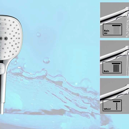 Душевая лейка Hansgrohe Raindance Select S 120 3jet 26530000
