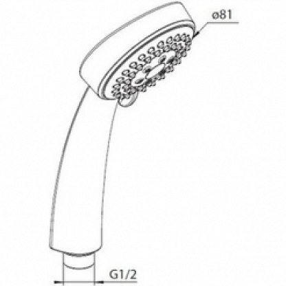 Damixa Contour 760110300, Душевой гарнитур
