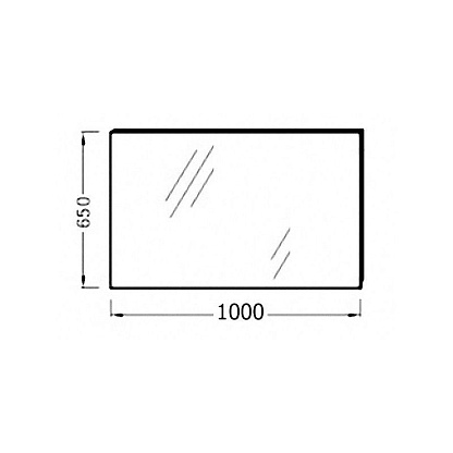 Зеркало 100 см Jacob Delafon Ola EB1099-RU