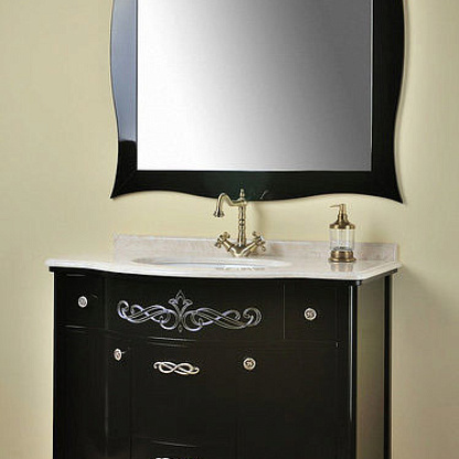 Timo VILMA 100 M-VR комплект мебели для ванной (черный)