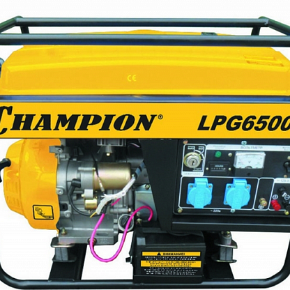 CHAMPION LPG6500E Бензиновый генератор открытого типа