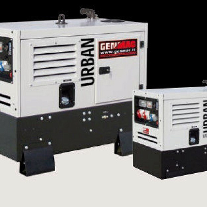 GENMAC Urban RG12000LSM дизельный генератор в шумозащитном кожухе