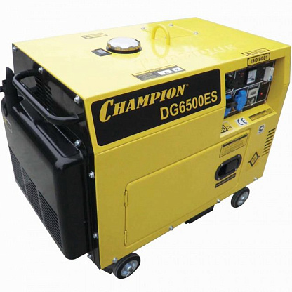 Champion DG6500ES Дизельный генератор в шумозащитном корпусе