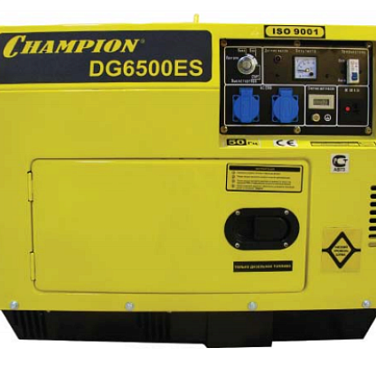 Champion DG6500ES Дизельный генератор в шумозащитном корпусе