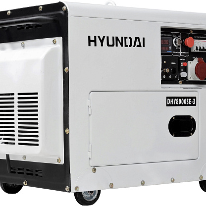 Генератор дизельный HYUNDAI DHY8000SE-3 5.5 кВт