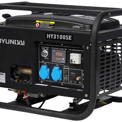 Генератор бензиновый HYUNDAI HY3100SE 2.5 кВт