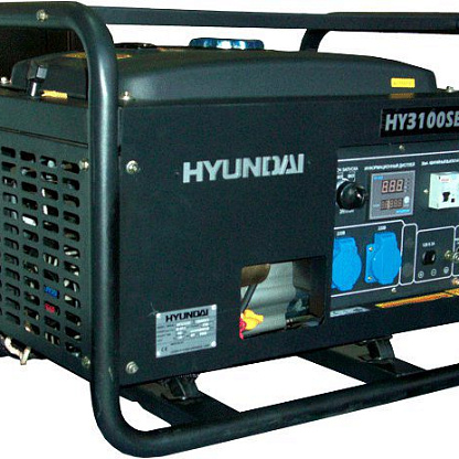 Генератор бензиновый HYUNDAI HY3100SE 2.5 кВт