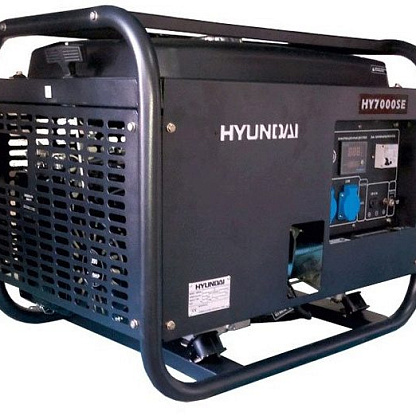Генератор бензиновый HYUNDAI HY7000SE 5 кВт