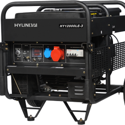 Генератор бензиновый HYUNDAI HY12000LE-3 9 кВт