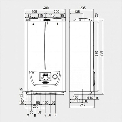 Immergas VICTRIX OMNIA котел газовый конденсационный 3.028358