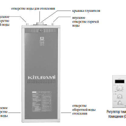 Напольный дизельный котел Kiturami TURBO-30R