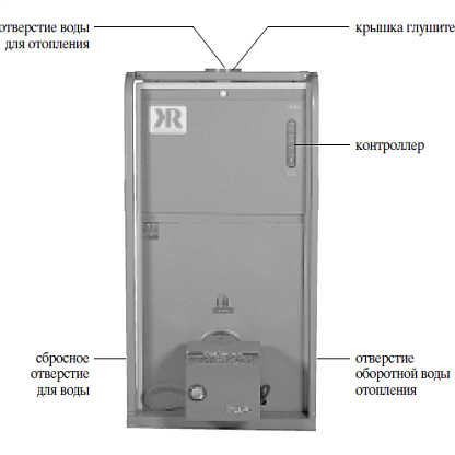 Дизельный напольный котел Kiturami KSO-100 R
