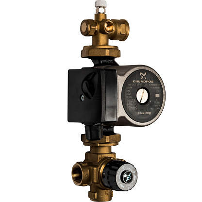 STOUT комплект для насосной группы с термостатическим клапаном; Grundfos UPSO 25-65  SDG-0020-001002