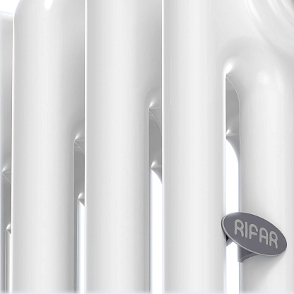 Трубчатый радиатор Rifar Tubog 2180 - 12 сек., боковое подключение TUB 2180-12