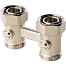 STOUT Узел нижнего подключения радиатора для двухтрубной системы, прямой 3/4 SVH-0002-000020