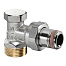 OVENTROP Combi 2 вентиль Ду15, 1/2"*3/4"НР, PN10,латунь, угловой, никелир. Арт 1091072