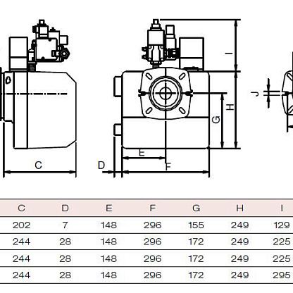 Bentone BG 100 R газовая горелка