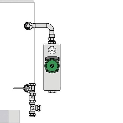 Stiebel Eltron WPKI-P Компактный арматурный блок
