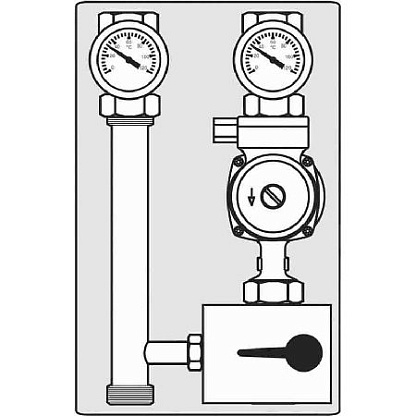 Stiebel Eltron WPKI-HKM Компактный арматурный блок