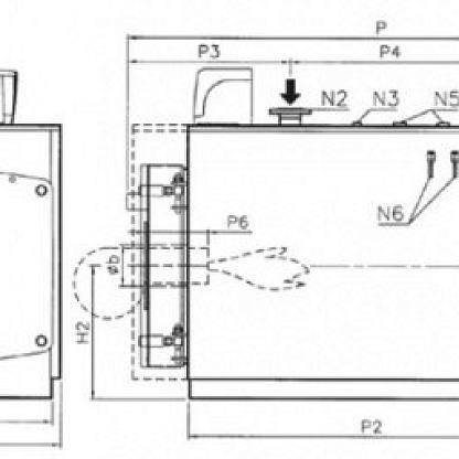 Газовый напольный котел Protherm Бизон 300 NO