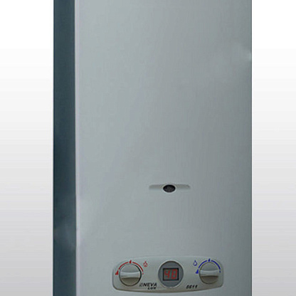 Газовый проточный водонагреватель NEVA LUX-5611 (серебро)