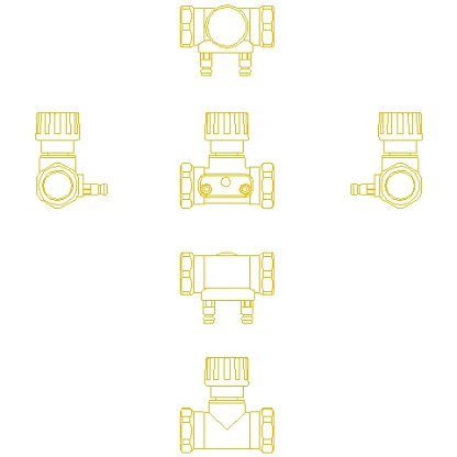 Danfoss Клапан балансировочный ASV-I Ду20 вн.р 003L7642
